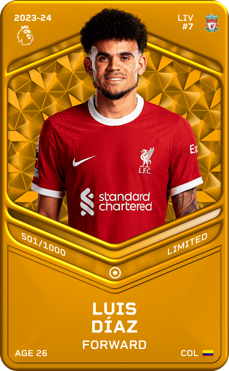 Luis Díaz 2023-24 • Limited 501/1000