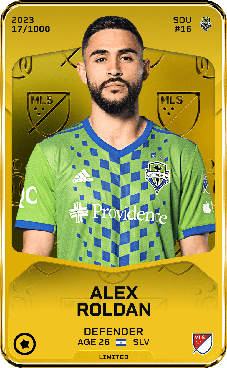 Alex Roldan 2023-24 • Limited 17/1000