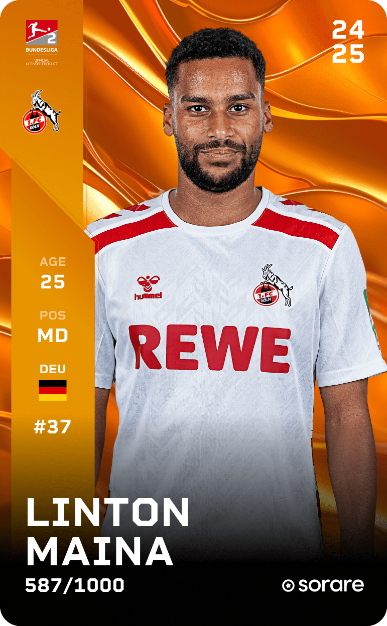 Linton Maina 2024-25 • Limited 587/1000