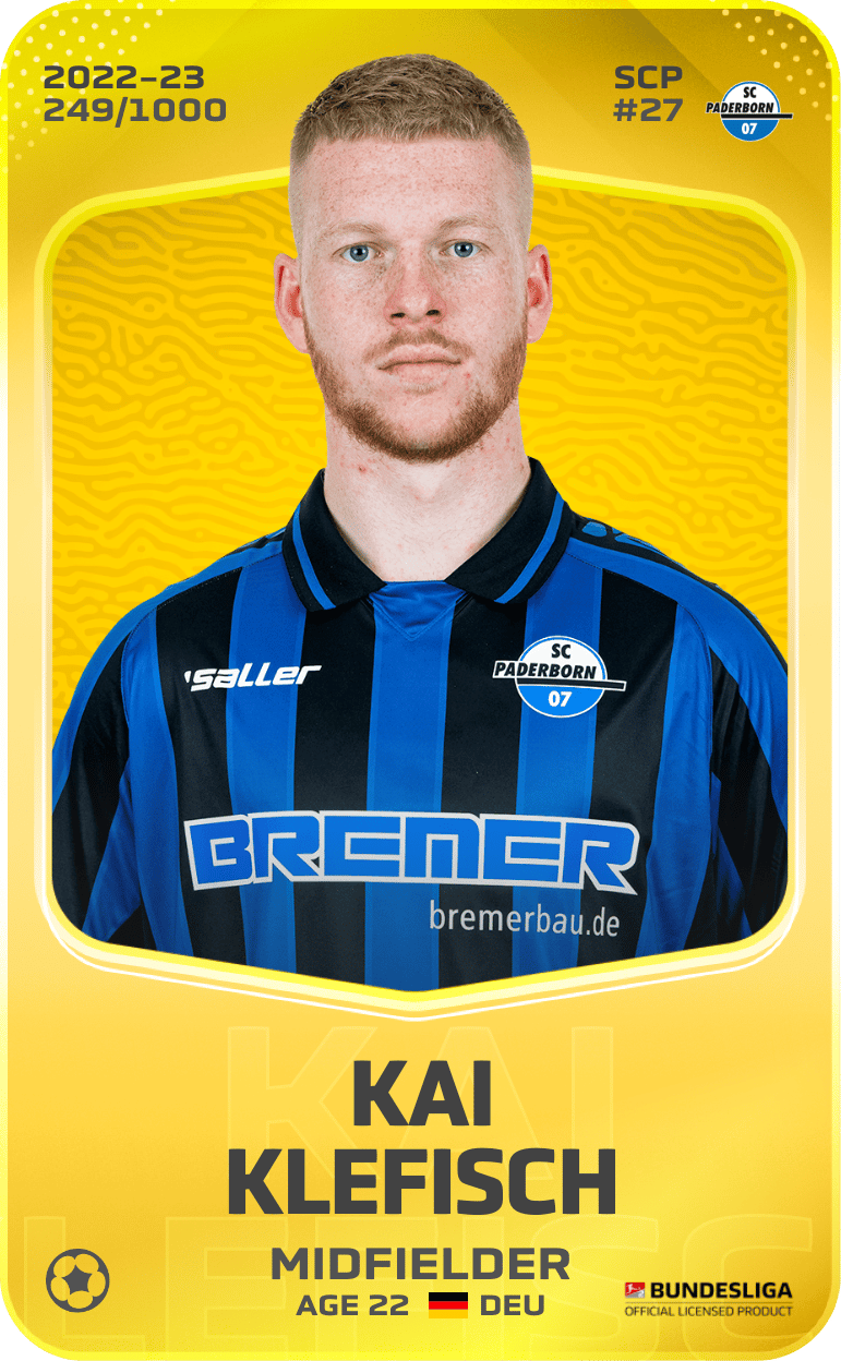 Kai Klefisch 2022-23 • Limited 249/1000