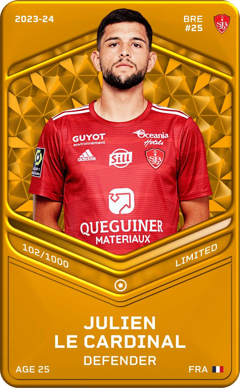 Julien Le Cardinal 2023-24 • Limited 102/1000