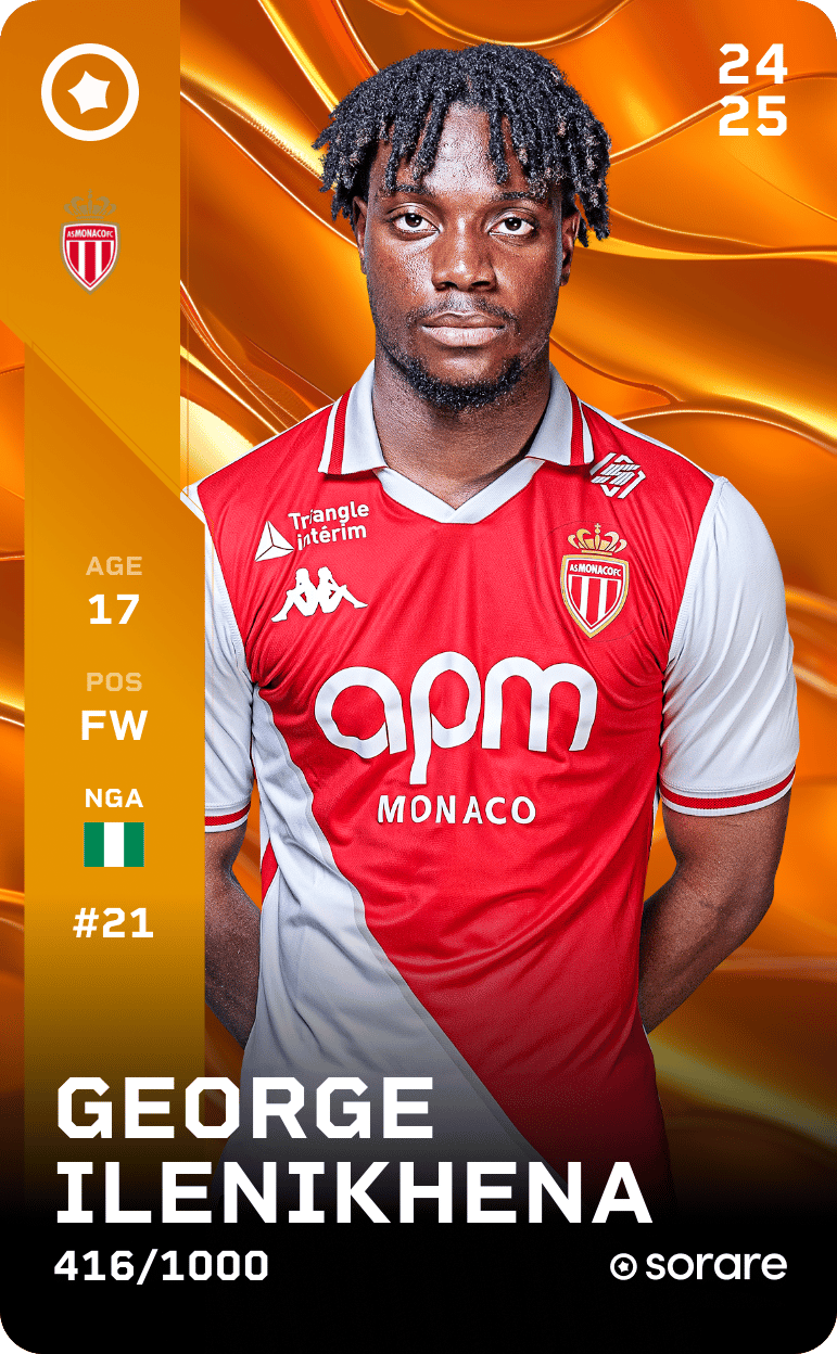 George Ilenikhena 2024-25 • Limited 416/1000