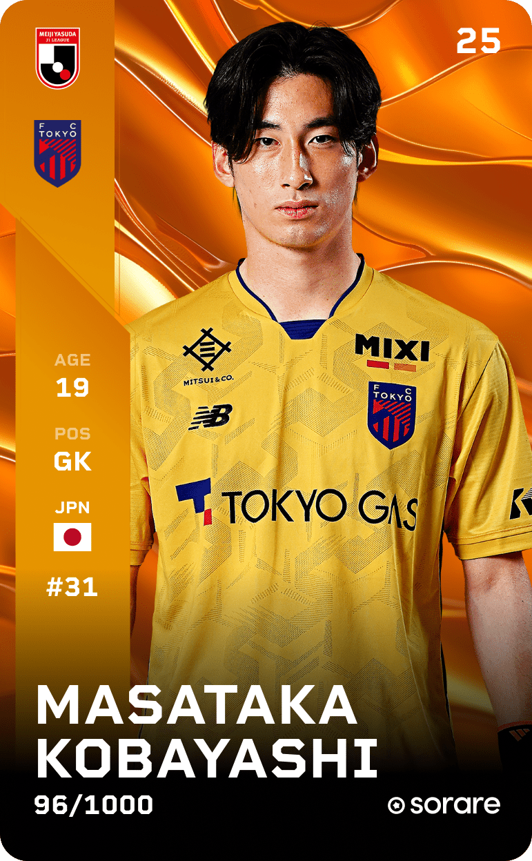 Masataka Kobayashi 2025-26 • Limited 96/1000