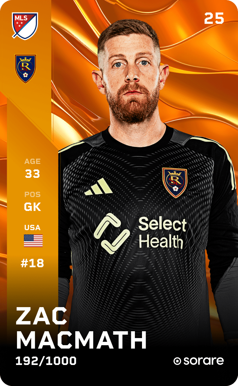 Zac MacMath 2025-26 • Limited 192/1000
