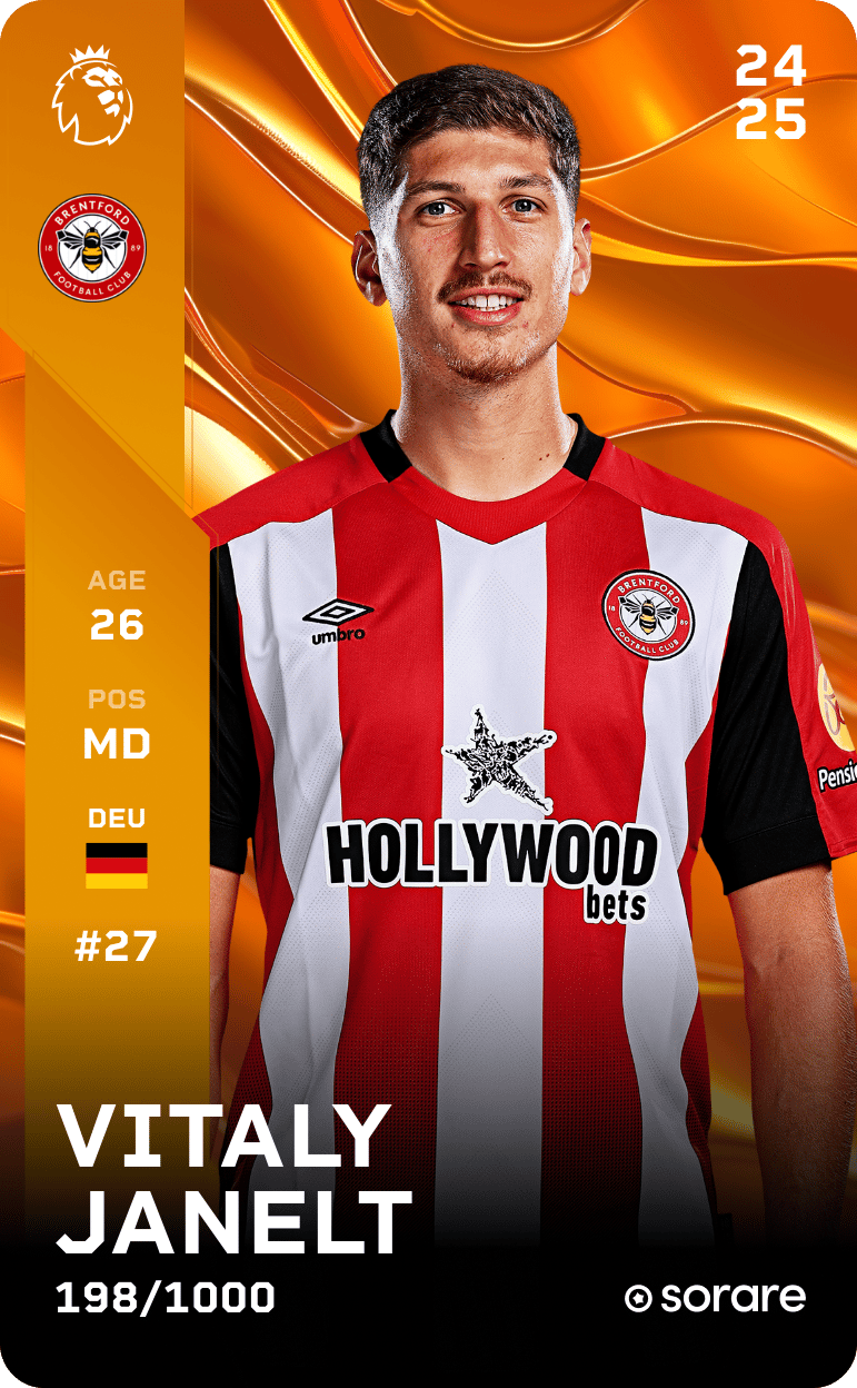 Vitaly Janelt 2024-25 • Limited 198/1000