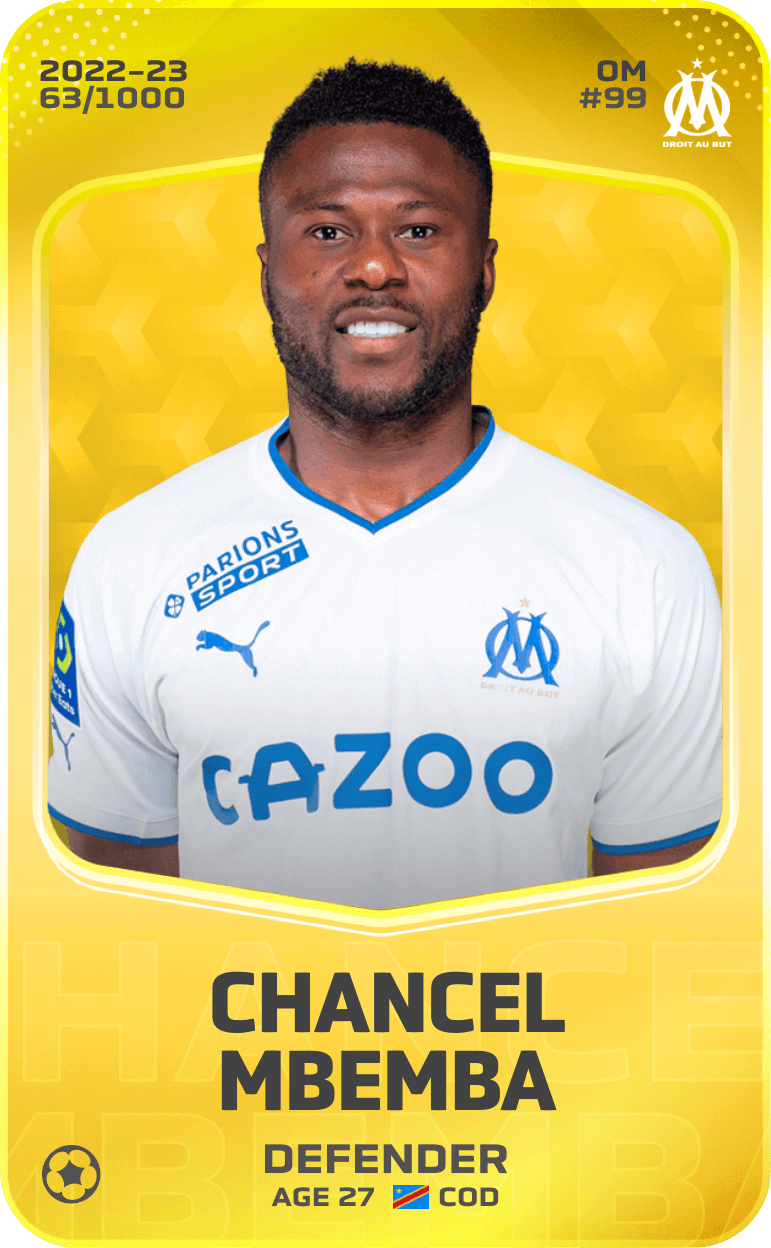 Chancel Mbemba 2022-23 • Limited 63/1000