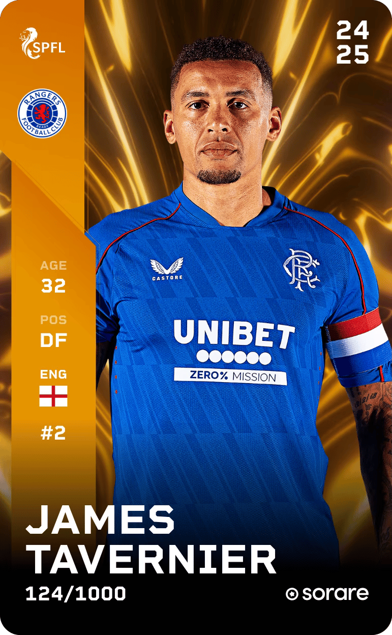 James Tavernier 2024-25 • Limited 124/1000