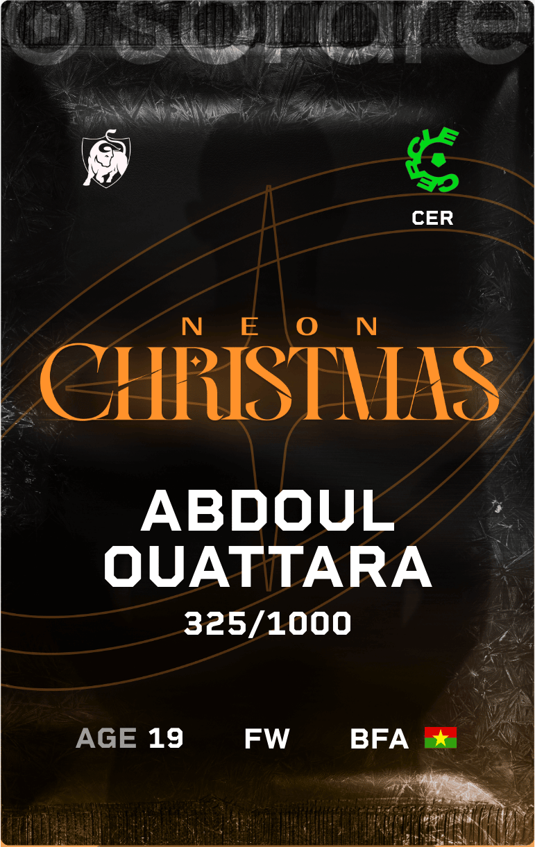 Abdoul Ouattara 2024-25 • Limited 325/1000