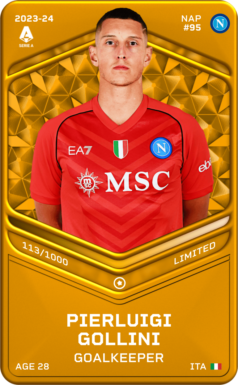 Pierluigi Gollini 2023-24 • Limited 113/1000