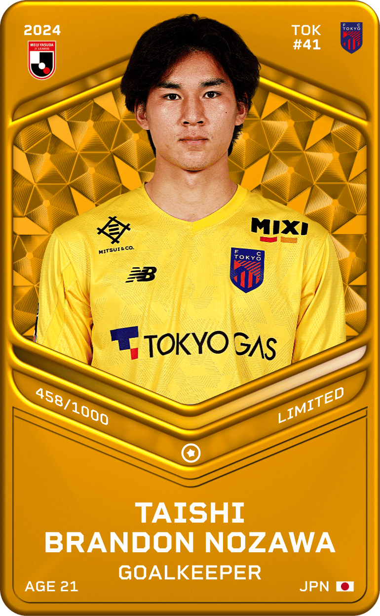 Taishi Brandon Nozawa 2024-25 • Limited 458/1000