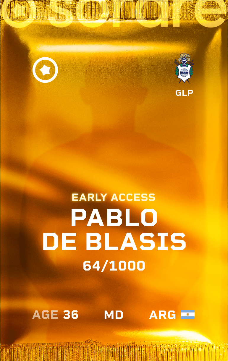 Pablo De Blasis 2025-26 • Limited 64/1000