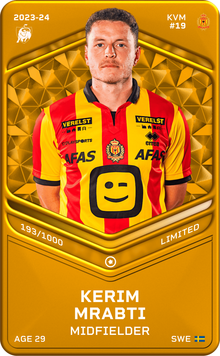 Kerim Mrabti 2023-24 • Limited 193/1000