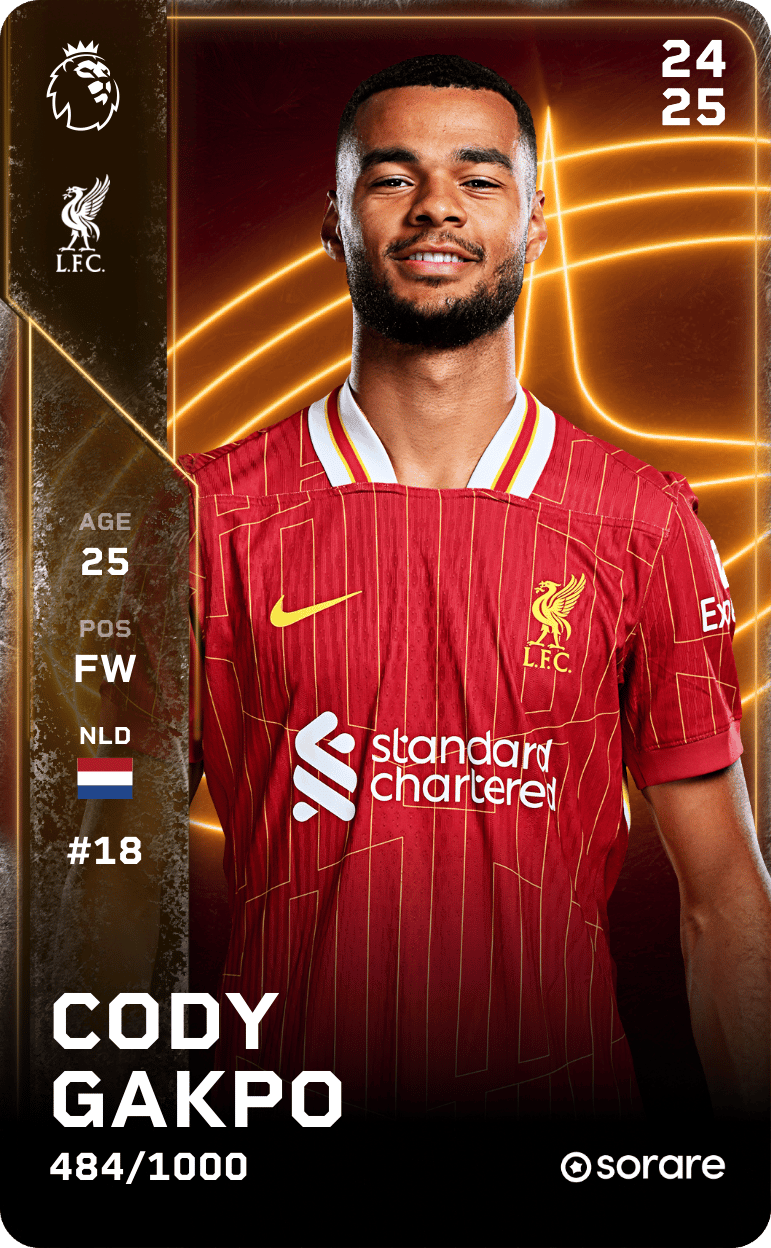 Cody Gakpo 2024-25 • Limited 484/1000