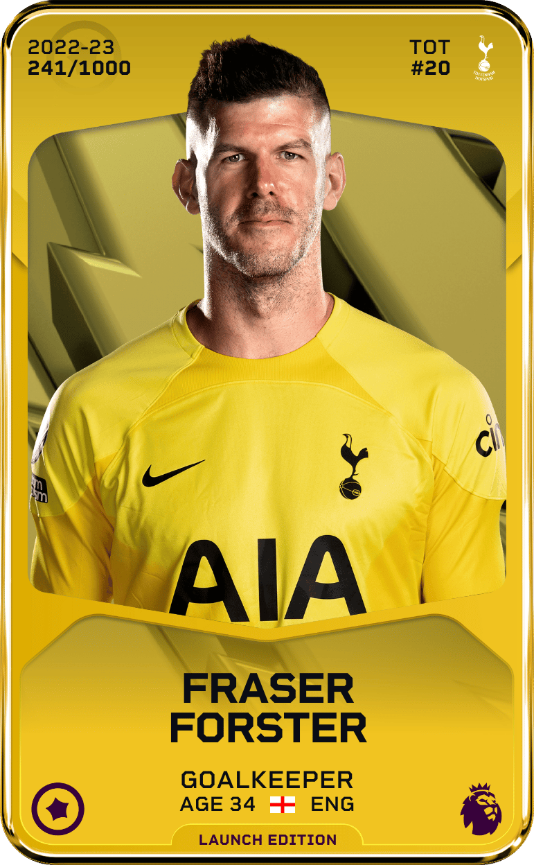 Fraser Forster 2022-23 • Limited 241/1000