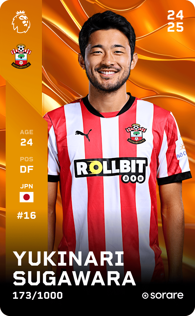 Yukinari Sugawara 2024-25 • Limited 173/1000