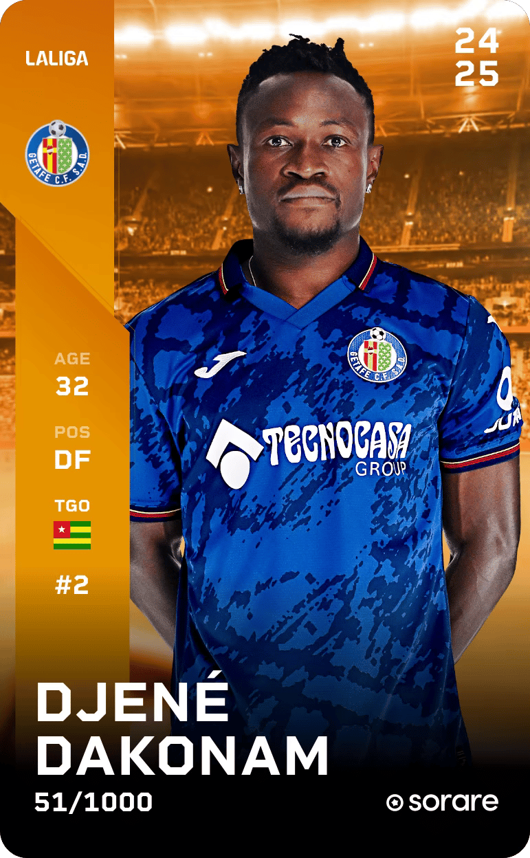 Djené Dakonam 2024-25 • Limited 51/1000