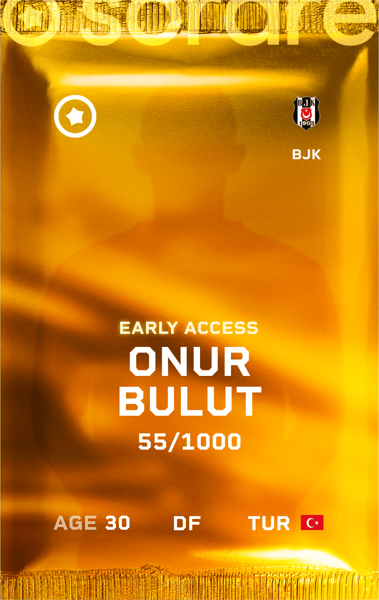Onur Bulut 2024-25 • Limited 55/1000