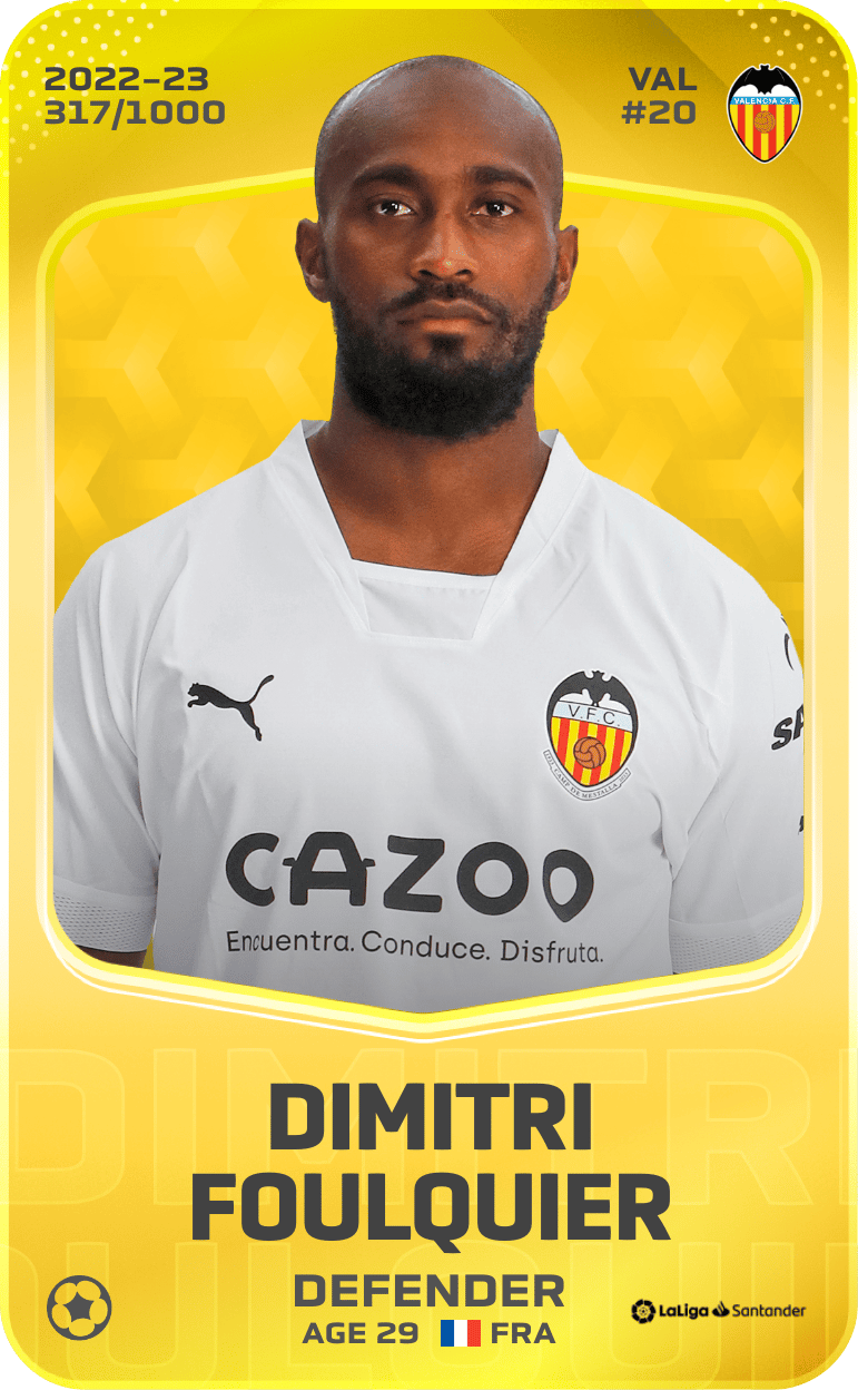 Dimitri Foulquier 2022-23 • Limited 317/1000