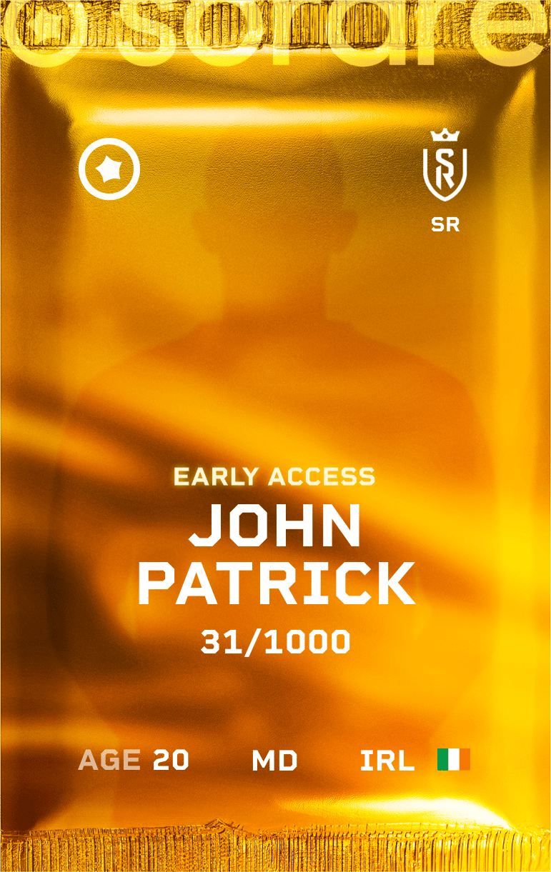John Patrick 2024-25 • Limited 31/1000