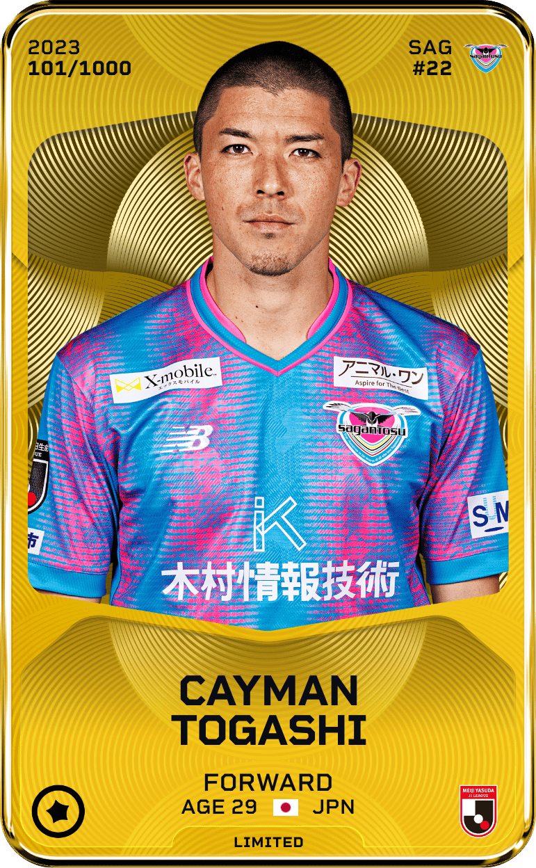 Cayman Togashi 2023-24 • Limited 101/1000