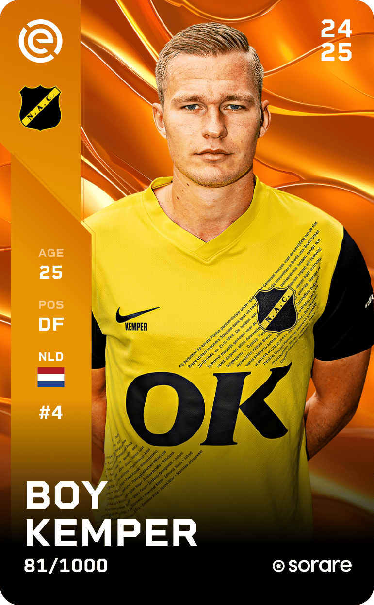 Boy Kemper 2024-25 • Limited 81/1000