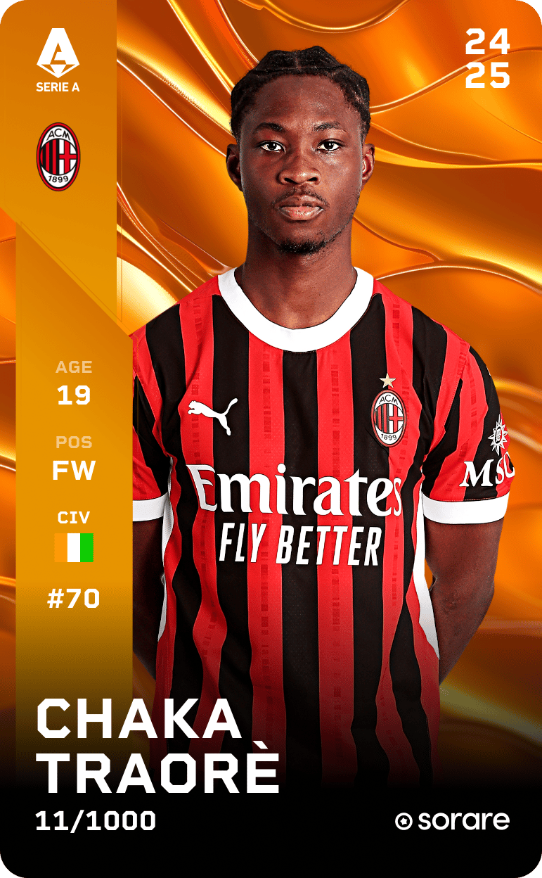 Chaka Traorè 2024-25 • Limited 11/1000