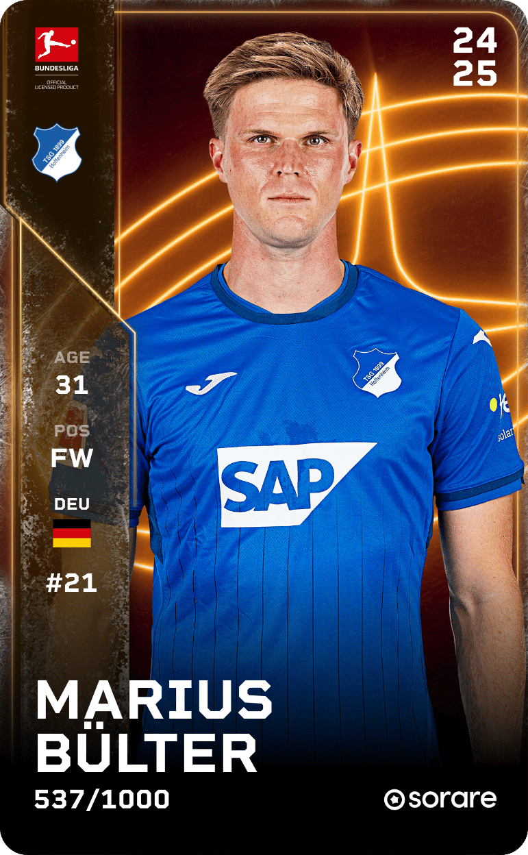 Marius Bülter 2024-25 • Limited 537/1000