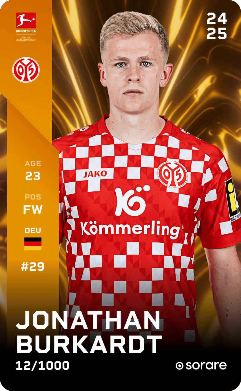 Jonathan Burkardt 2024-25 • Limited 12/1000