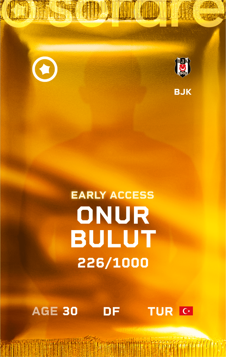 Onur Bulut 2024-25 • Limited 226/1000