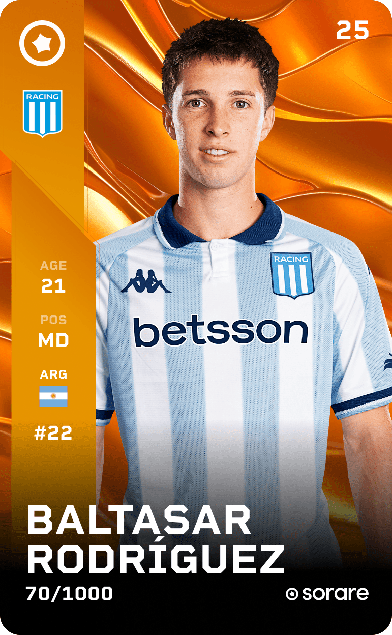 Baltasar Rodríguez 2025-26 • Limited 70/1000