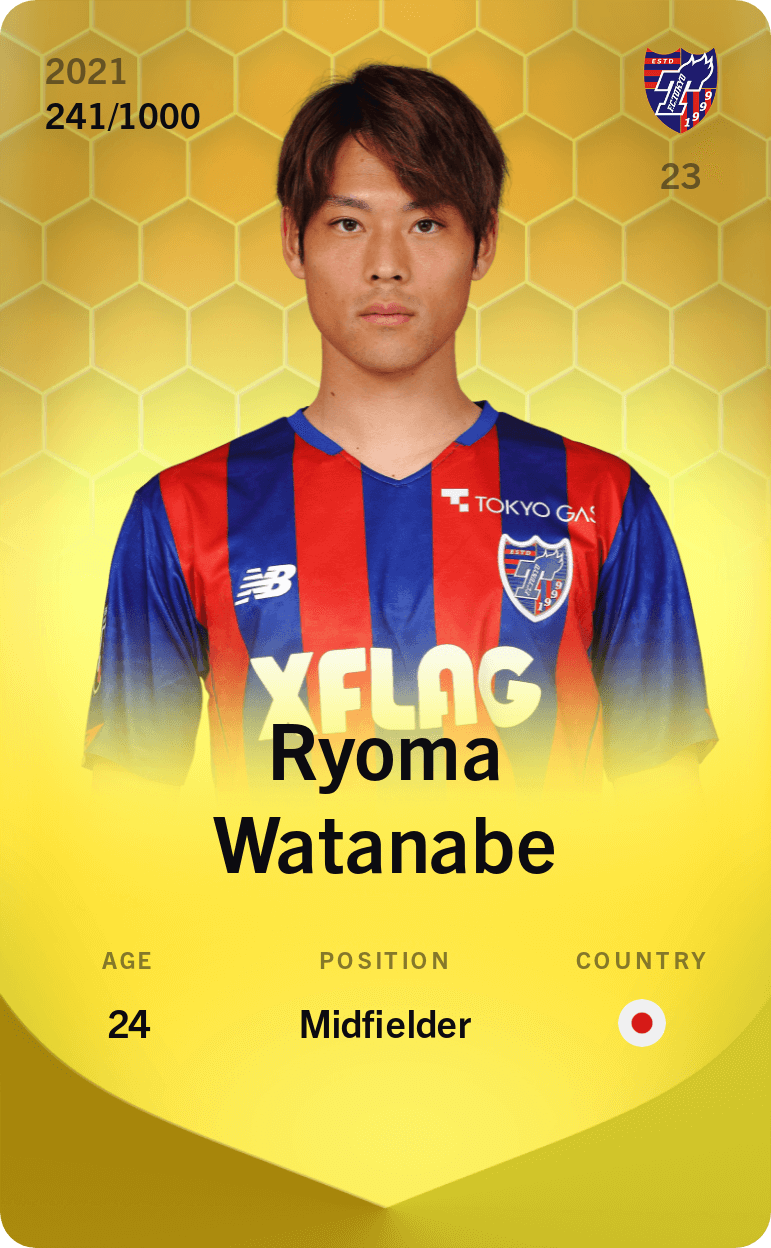 Ryoma Watanabe 2021-22 • Limited 241/1000