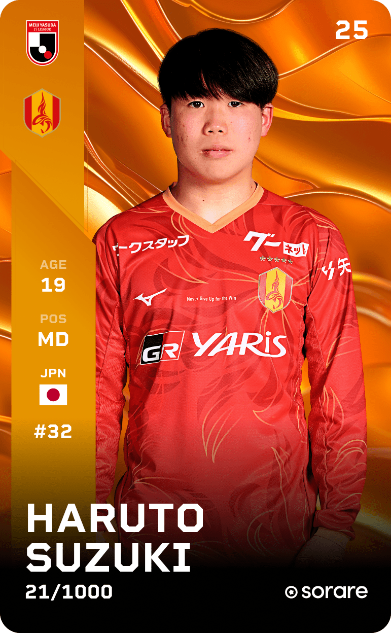 Haruto Suzuki 2025-26 • Limited 21/1000