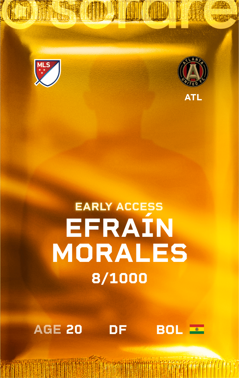 Efraín Morales 2025-26 • Limited 8/1000