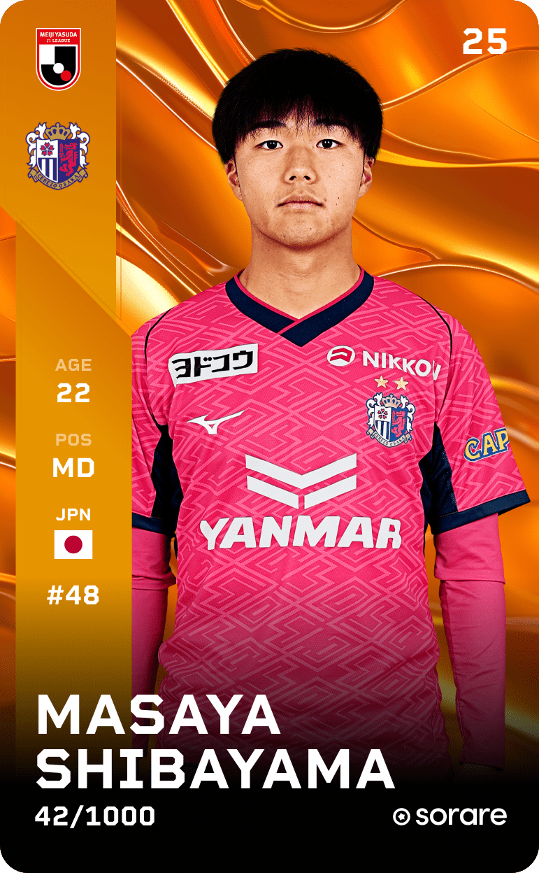 Masaya Shibayama 2025-26 • Limited 42/1000