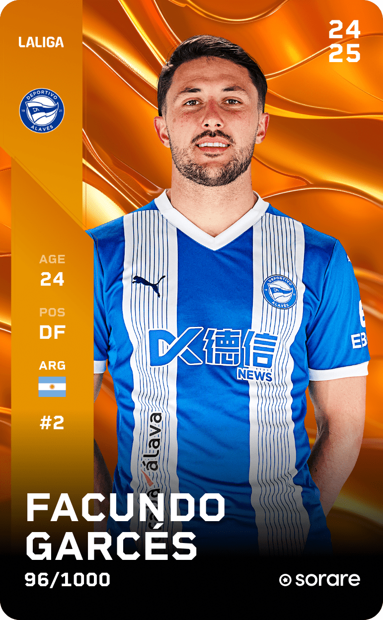 Facundo Garcés 2024-25 • Limited 96/1000