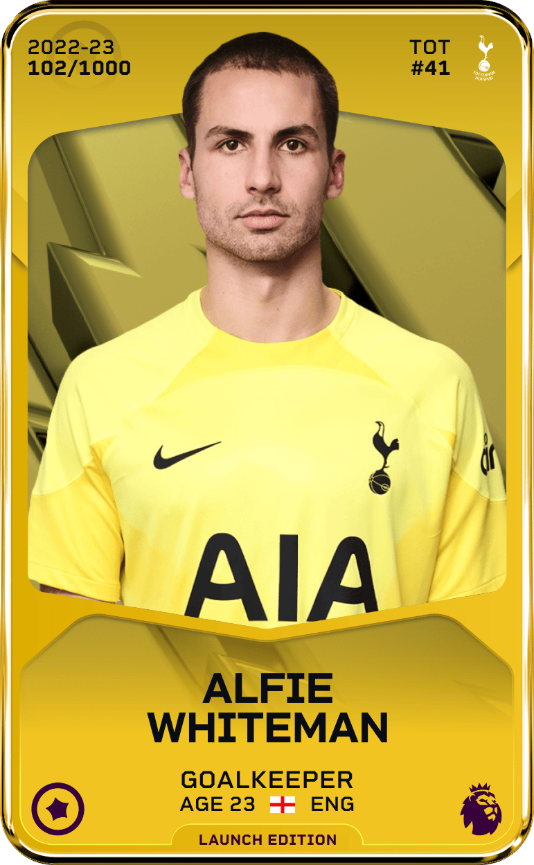 Alfie Whiteman 2022-23 • Limited 102/1000