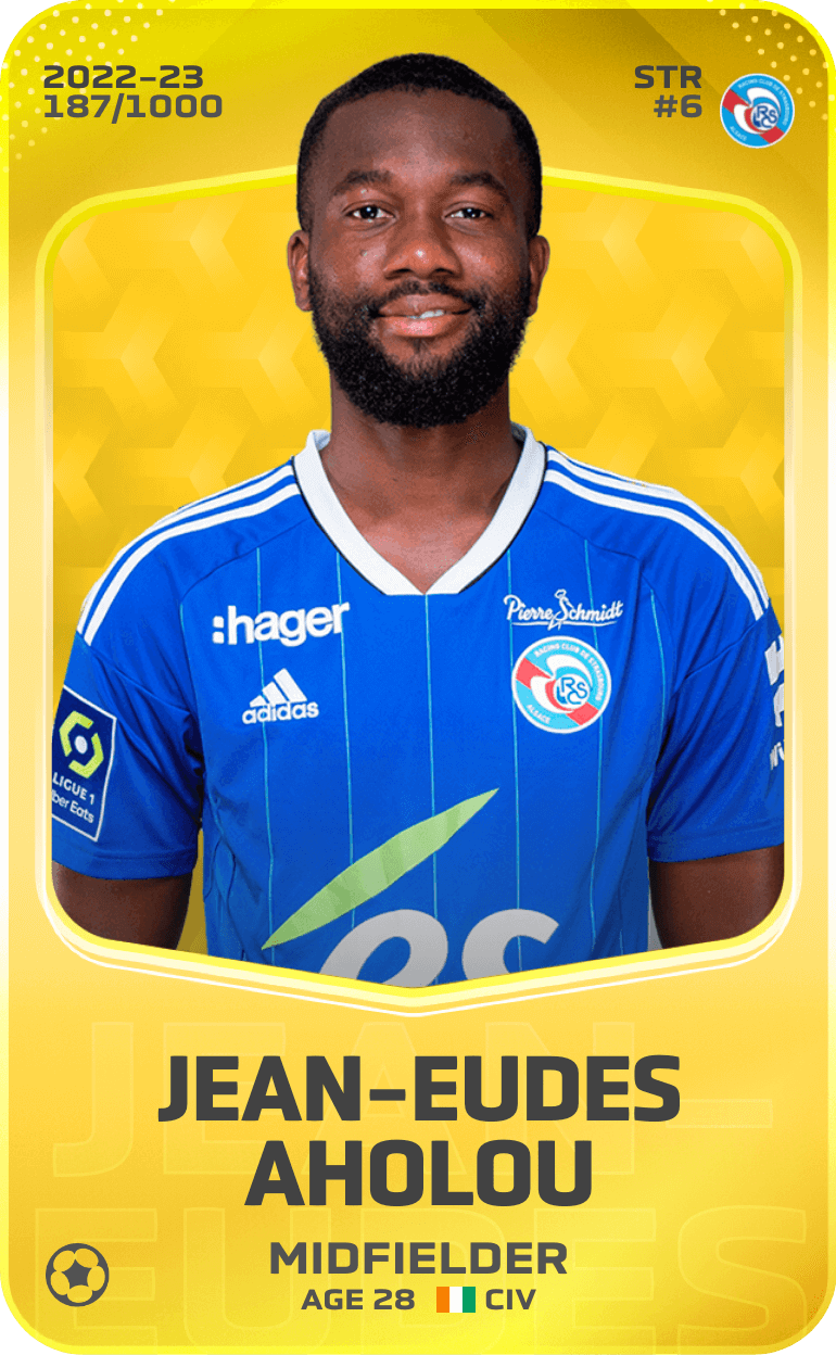 Jean-Eudes Aholou 2022-23 • Limited 187/1000