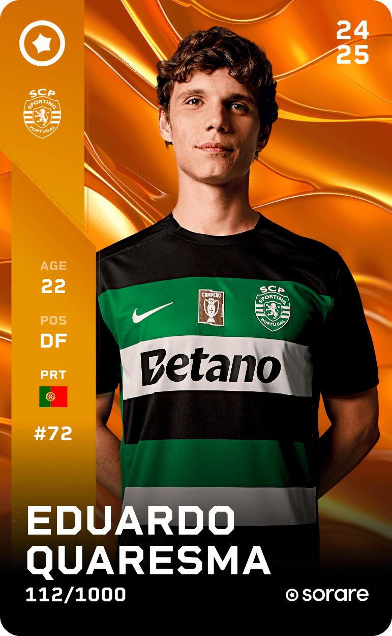 Eduardo Quaresma 2024-25 • Limited 112/1000