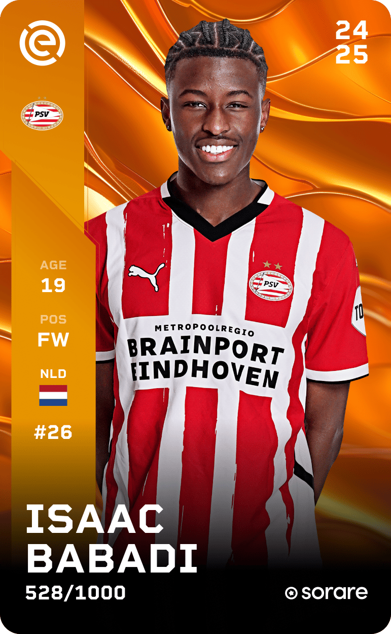 Isaac Babadi 2024-25 • Limited 528/1000
