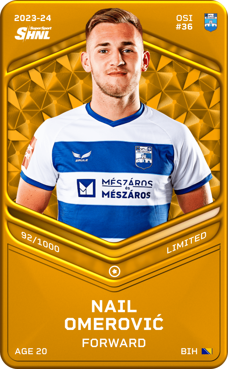 Nail Omerović 2023-24 • Limited 92/1000