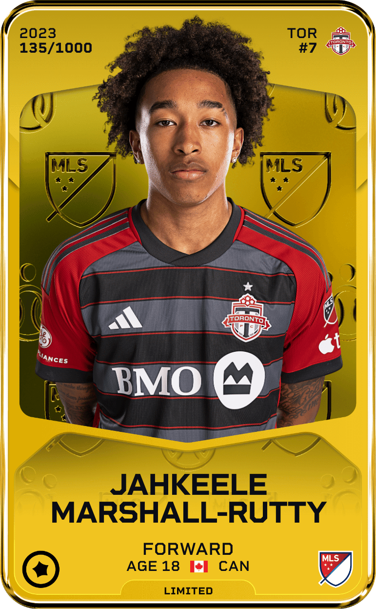 Jahkeele Marshall-Rutty 2023-24 • Limited 135/1000
