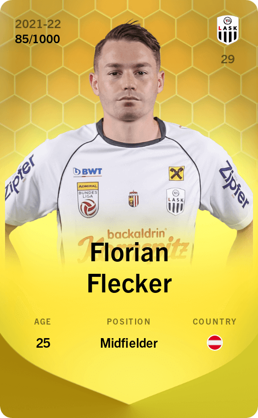 Florian Flecker 2021-22 • Limited 85/1000
