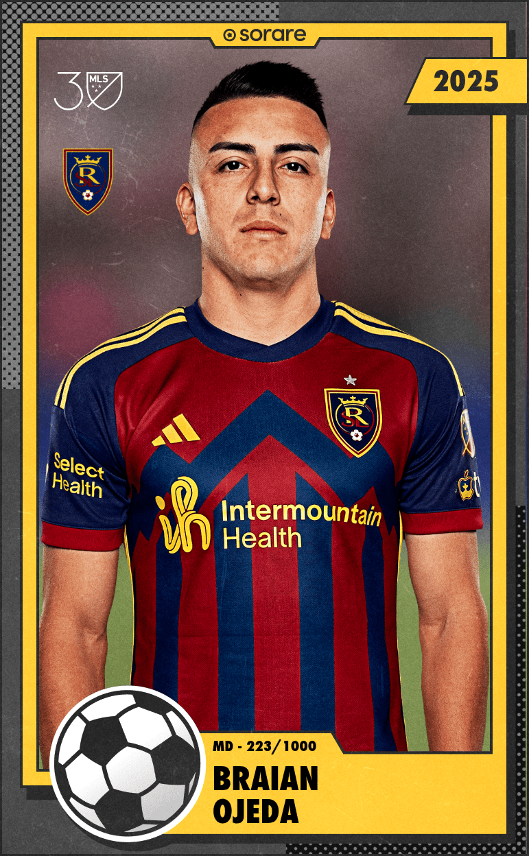 Braian Ojeda 2025-26 • Limited 223/1000