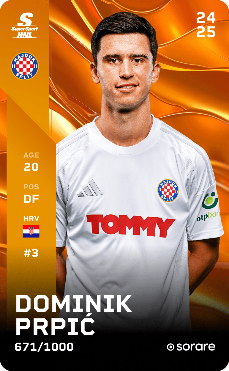 Dominik Prpić 2024-25 • Limited 671/1000