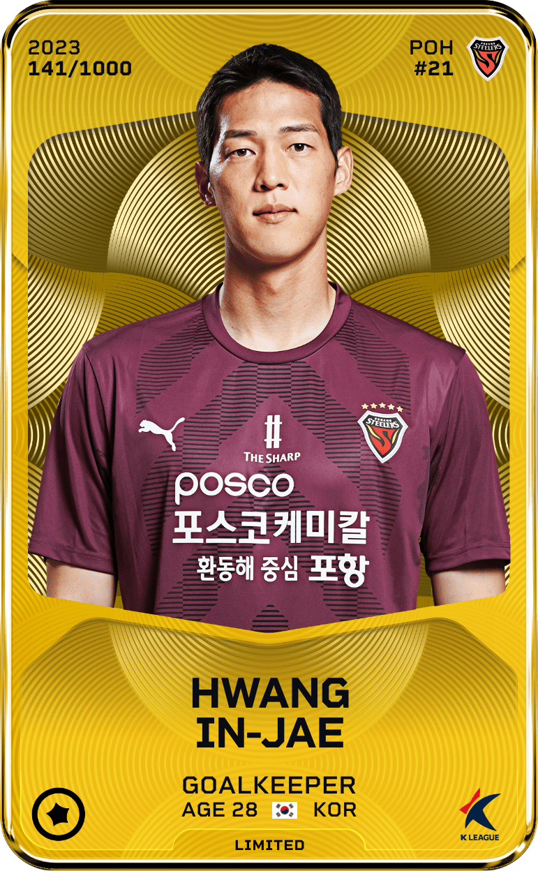 Hwang In-Jae 2023-24 • Limited 141/1000
