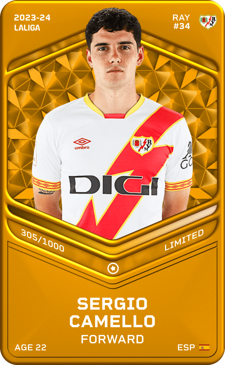 Sergio Camello 2023-24 • Limited 305/1000