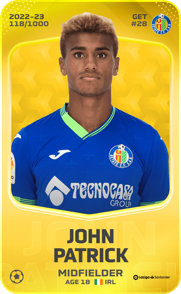 John Patrick 2022-23 • Limited 118/1000