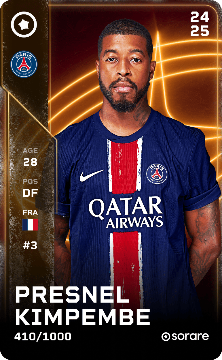 Presnel Kimpembe 2024-25 • Limited 410/1000