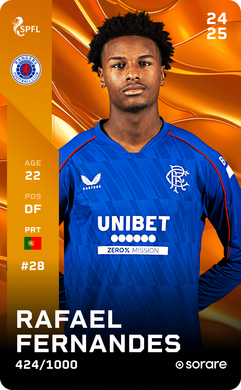 Rafael Fernandes 2024-25 • Limited 424/1000