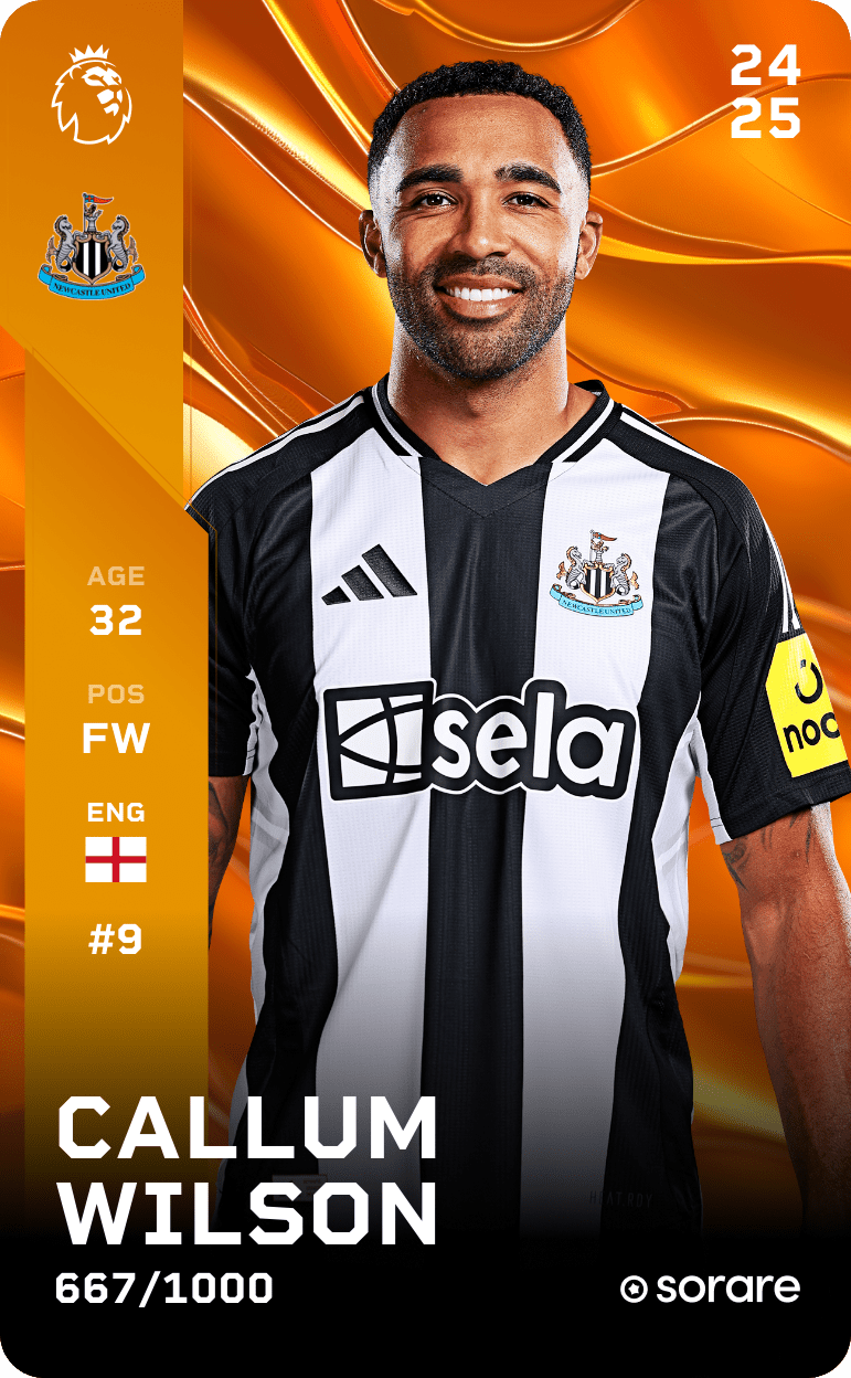 Callum Wilson 2024-25 • Limited 667/1000